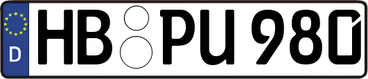 HB-PU980