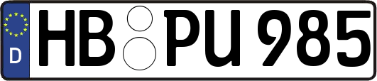 HB-PU985