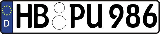 HB-PU986
