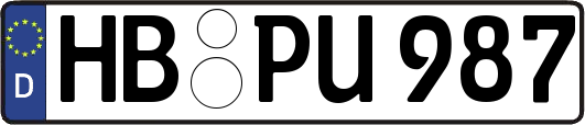 HB-PU987