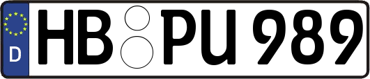 HB-PU989