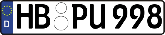 HB-PU998
