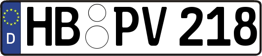 HB-PV218