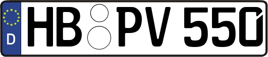 HB-PV550