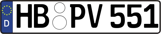 HB-PV551