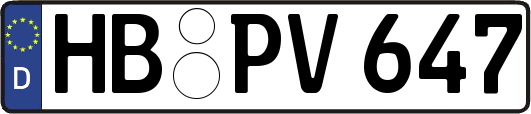 HB-PV647