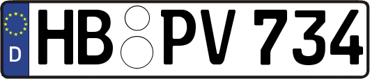 HB-PV734