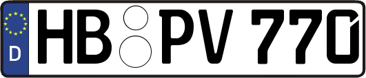 HB-PV770