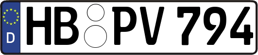 HB-PV794