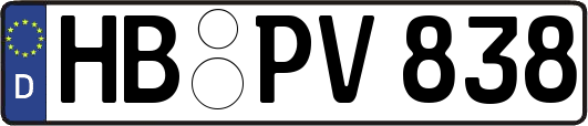HB-PV838