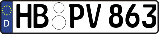 HB-PV863