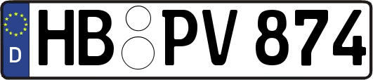 HB-PV874