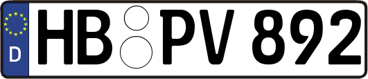 HB-PV892