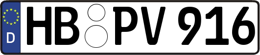 HB-PV916