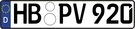 HB-PV920