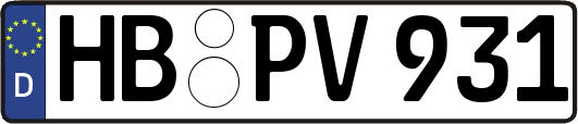 HB-PV931