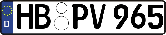 HB-PV965