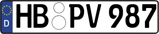 HB-PV987