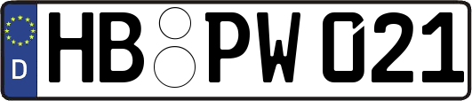 HB-PW021
