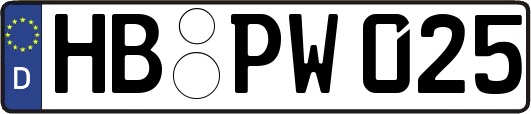 HB-PW025