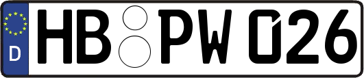 HB-PW026