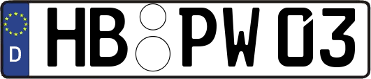 HB-PW03