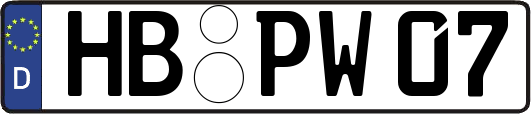 HB-PW07