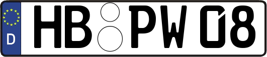 HB-PW08