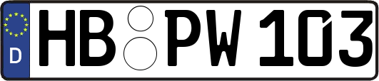 HB-PW103