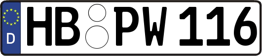HB-PW116