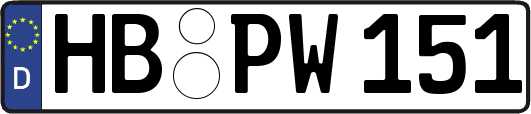 HB-PW151