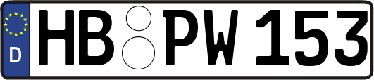 HB-PW153