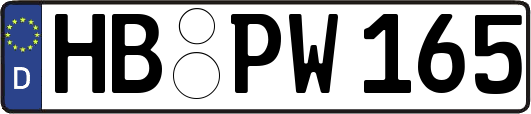 HB-PW165