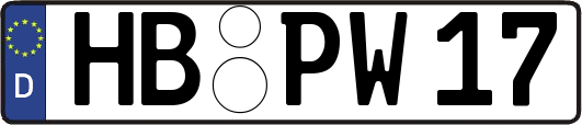 HB-PW17