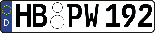 HB-PW192