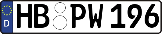 HB-PW196
