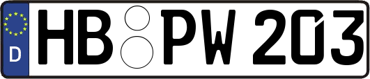 HB-PW203