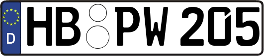 HB-PW205