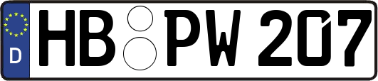 HB-PW207