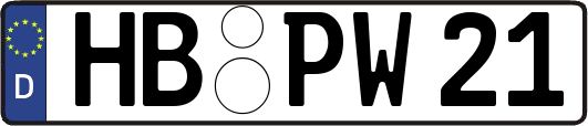 HB-PW21