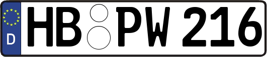 HB-PW216