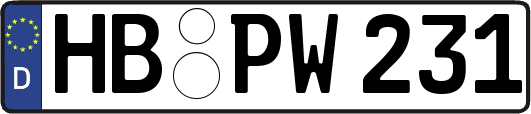 HB-PW231