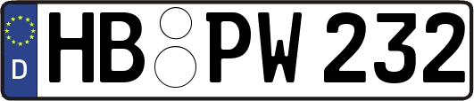 HB-PW232