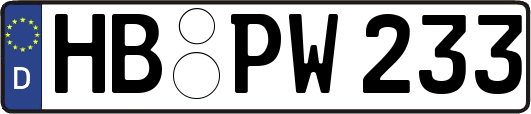 HB-PW233