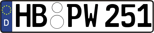 HB-PW251