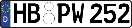 HB-PW252