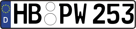 HB-PW253