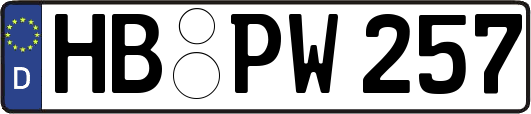 HB-PW257