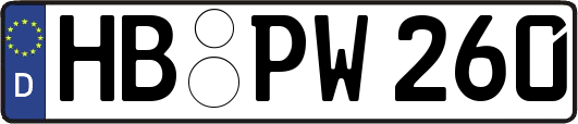 HB-PW260