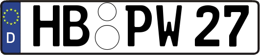 HB-PW27